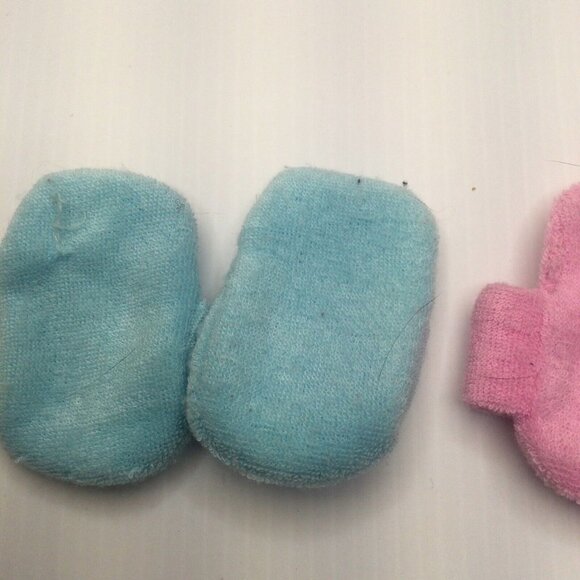 2 Pair Of American Girl spa slippers shoes for 18" doll - Picture 5 of 6